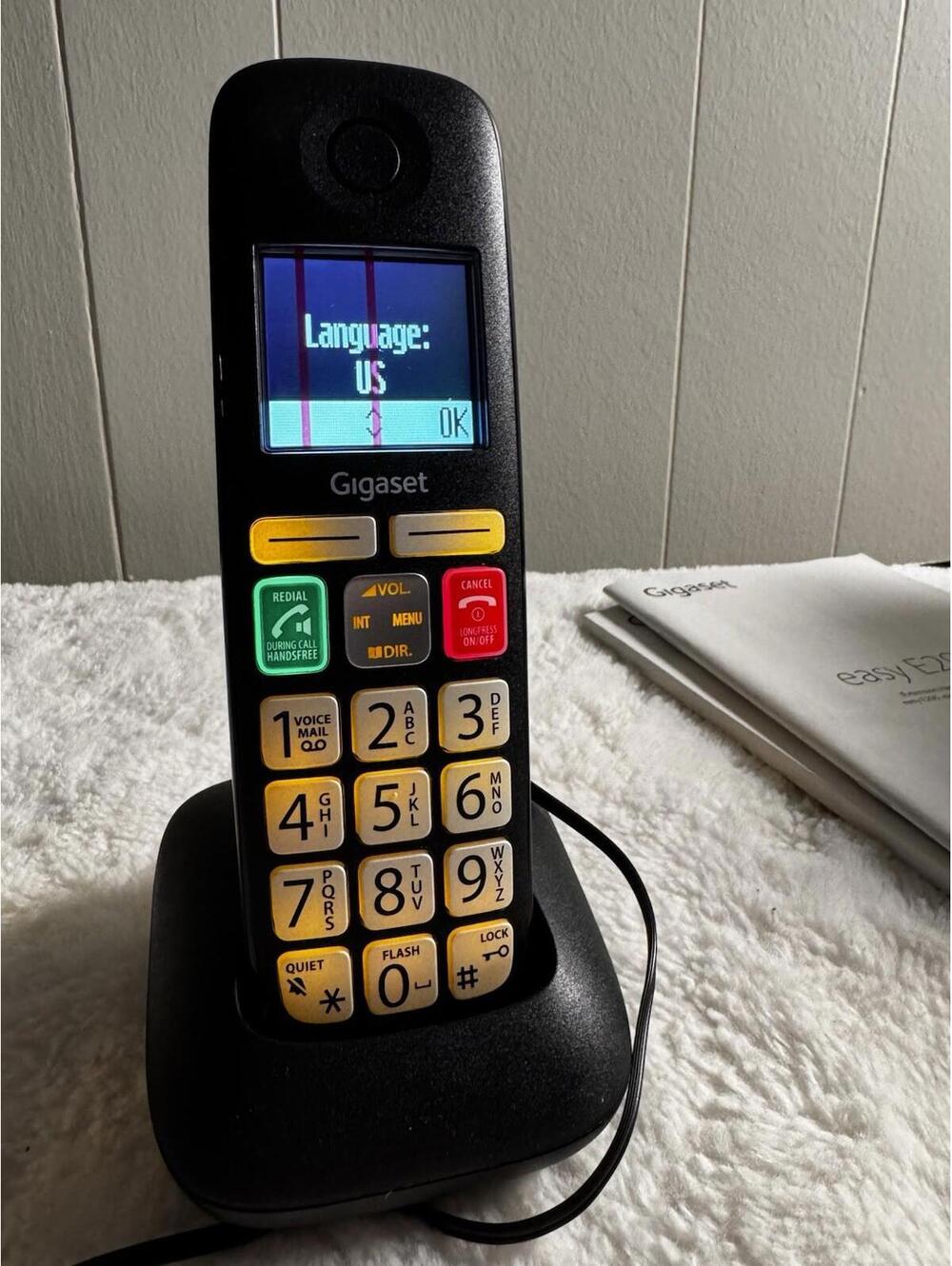 Gigaset Easy E295H Cuddles Telephone Handset With Charger